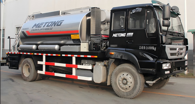 Metong automatic asphalt distributor truck