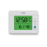 Home hotel office indoor Digital Desk Clock Alarm LCD Weather Calendar Thermometer Hygrometer