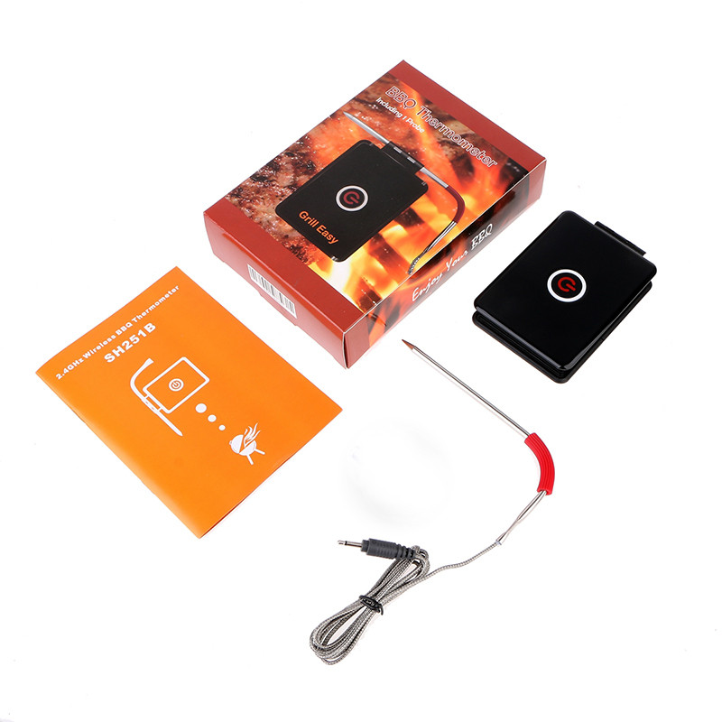 Idealsmart Meat Food Steak Thermometer Dual Sensors Wireless BBQ