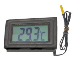 Mini  Panel Mount Digital Thermometer with LCD Display for fish tank