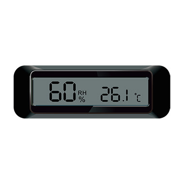 Temperature Sensor Panel Meter Monitor/Mini LCD Digital Panel Thermometer Hygrometer moisture-proof box, Car Indoor Greenhouse Temperature Humidity Sensor Applied : Car temperature, Terrarium, Vivarium, industrial equipment and All kinds Temperature Measuring