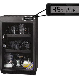 嵌入式面板安装电子数字温湿度计纽扣电池供电酒柜雪茄盒机电设备使用