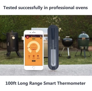 New IP67 Waterproof Wireless BBQ Thermometer Steak Cooking Checker