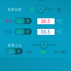 Bluetooth wireless Capsule Thermometer for Core Temperature Measurement for animals experiments with TempView App
