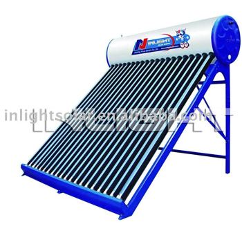 重力真空管太陽熱温水器