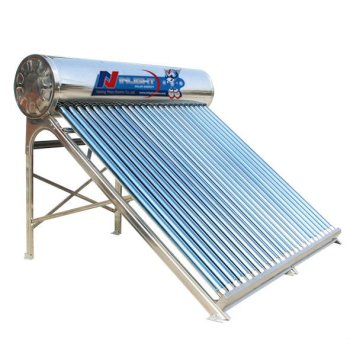 統合された家庭用太陽熱温水器