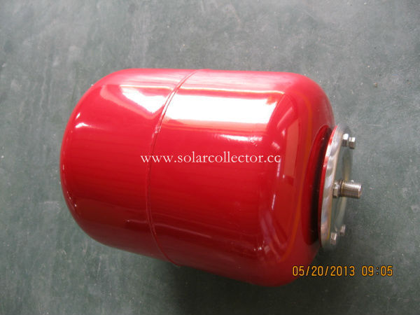 Expansion tank for split solar water heater
