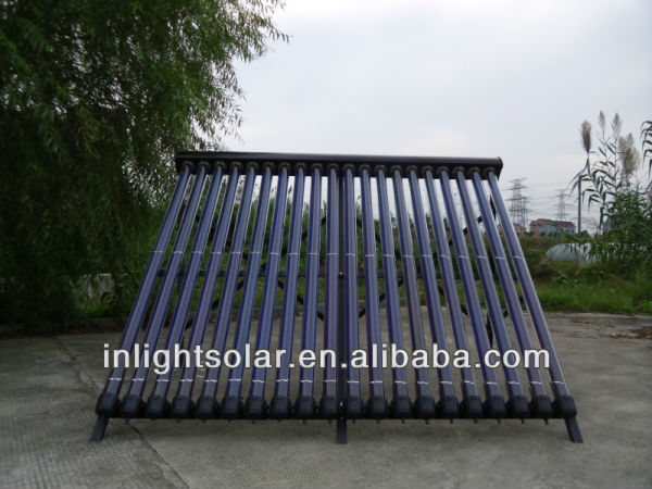 Metal Glass Heat Pipe Solar Collector