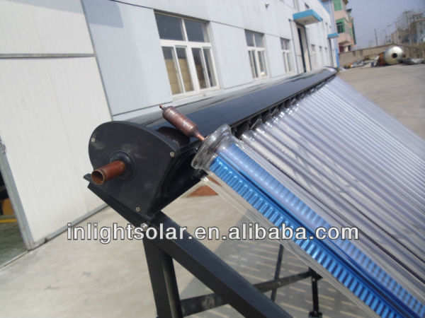 Metal Glass Heat Pipe Solar Collector