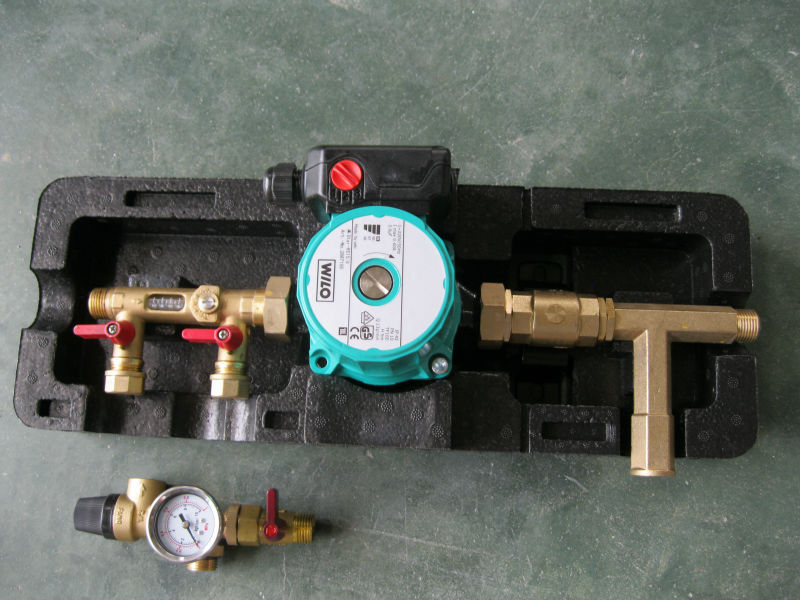 split pressurized solar pump workstation
