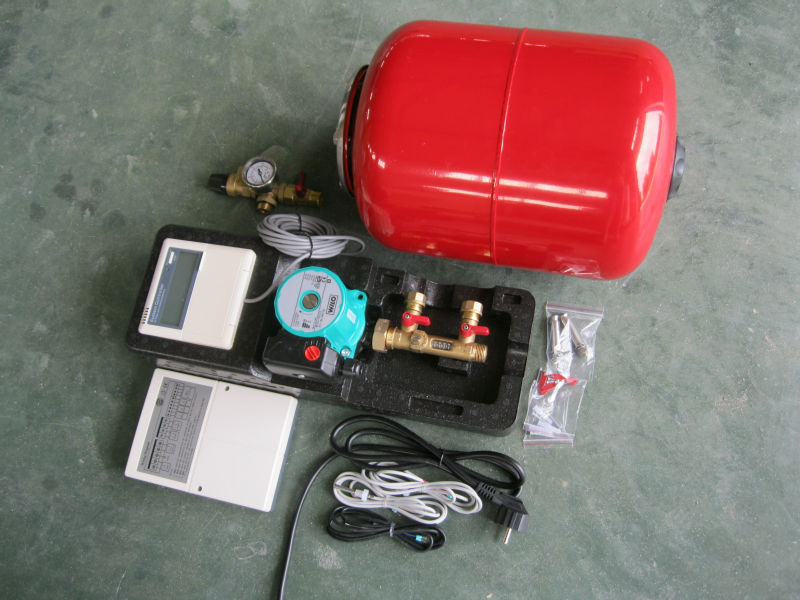 split pressurized solar pump workstation