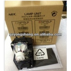 NEC projector lamp with housing of NEC NP16LP projector bulb