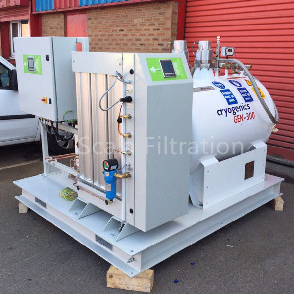 LN120 120Liters per day automatic liquid nitrogen generating equipment