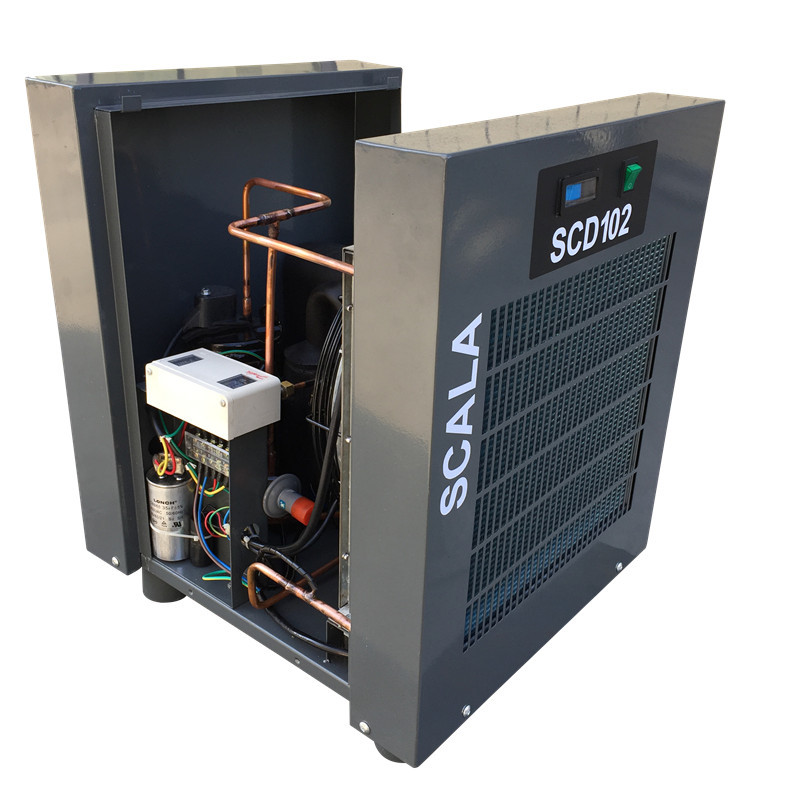 SCD Series refrigerated compressed air dryers exported to European market