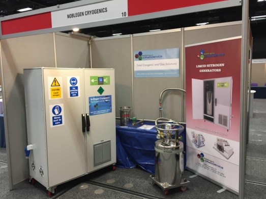 Noblegen在2017爱丁堡生育大会上推出升级款LN30AC医疗液氮发生器