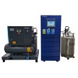 Automatic liquid nitrogen generator | 80 liters per day liquid nitrogen plant | with 200 liters LN2 tank