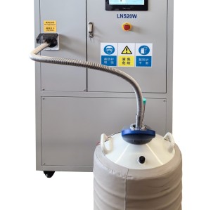 20L/day small liquid nitrogen generator for cryo storage