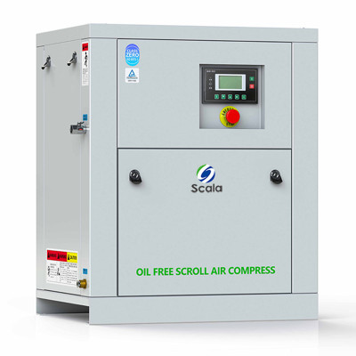 2.2kw 3.0kw 4.0kw Oil Free Air Compressor Mini Scroll Air Compressor Permanent Magnet