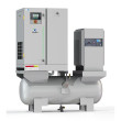 3/5/7.5/10/15hp 2.2/5/3.7/5.5/11kw Oil Free All-in-one Scroll Air Compresor Permanent Magnet w/ Refrigerated Dryer w/ Receiver Tank