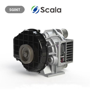 5.5kw 7.5HP 8bar 10bar Oil Free Scroll air End for Iwata Hitachi Atlas Scroll air Compressor Replace Belt-driven SG06T