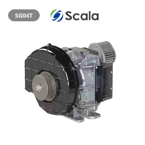 3.0kw 4HP 4bar Oil Free Scroll air End for Iwata Hitachi Atlas Scroll air Compressor Replace Belt-driven SG04T