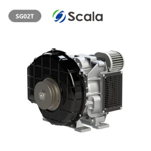 3kw 4HP 8bar 10bar Oil Free Scroll air End for Iwata Hitachi Atlas Scroll air Compressor Replace Belt-driven SG02T