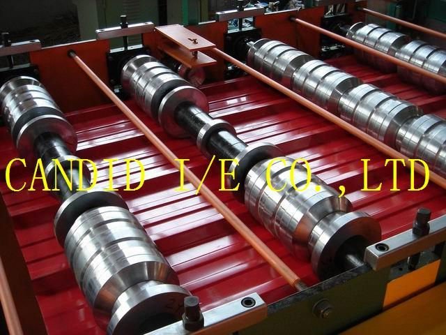 ondulé roof tile rolling machine