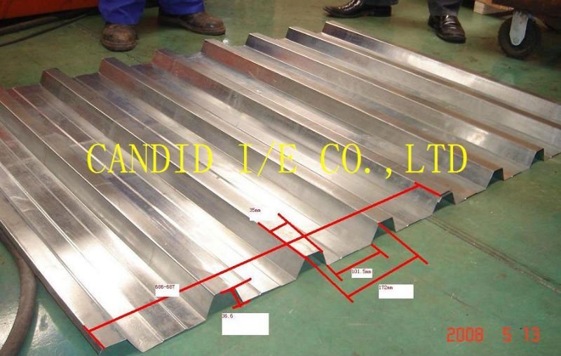 ondulé roof tile rolling machine