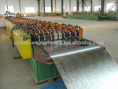 hojas de acero corrugado roll que forma la máquina