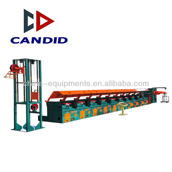 tipo de rueda de alambre máquina de dibujo