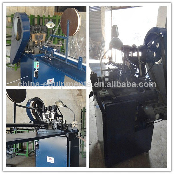 porcs anneau agrafes faisant la machine