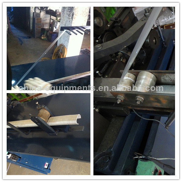 porcs anneau agrafes faisant la machine