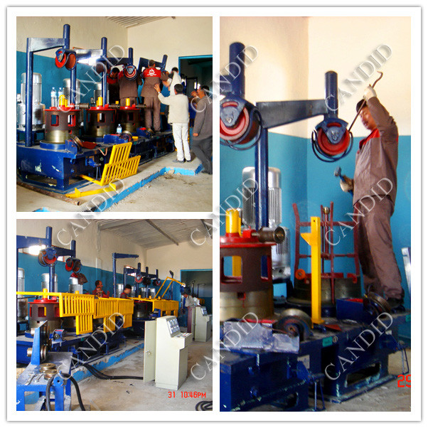 wire drawing machine install1