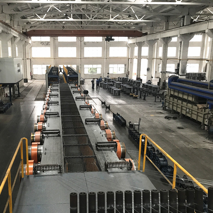 Candid Equipment Customer check wire drawing and galvanizing plant