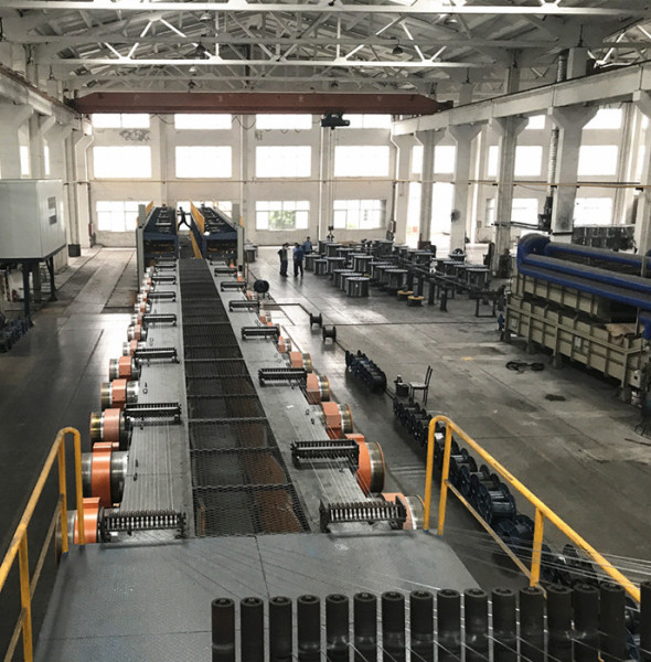 Candid Equipment Customer check wire drawing and galvanizing plant
