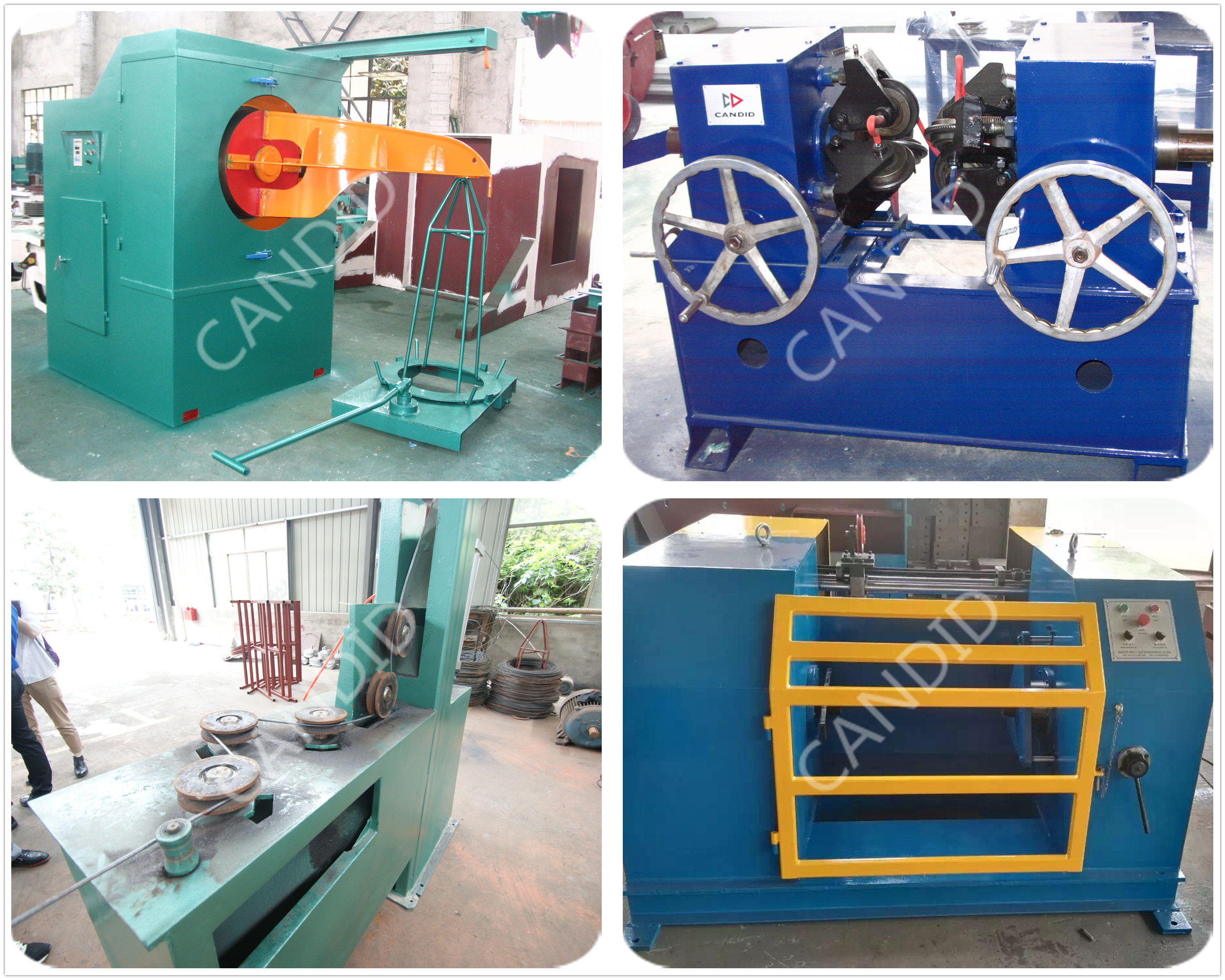 Wheel Type wire drawing machine