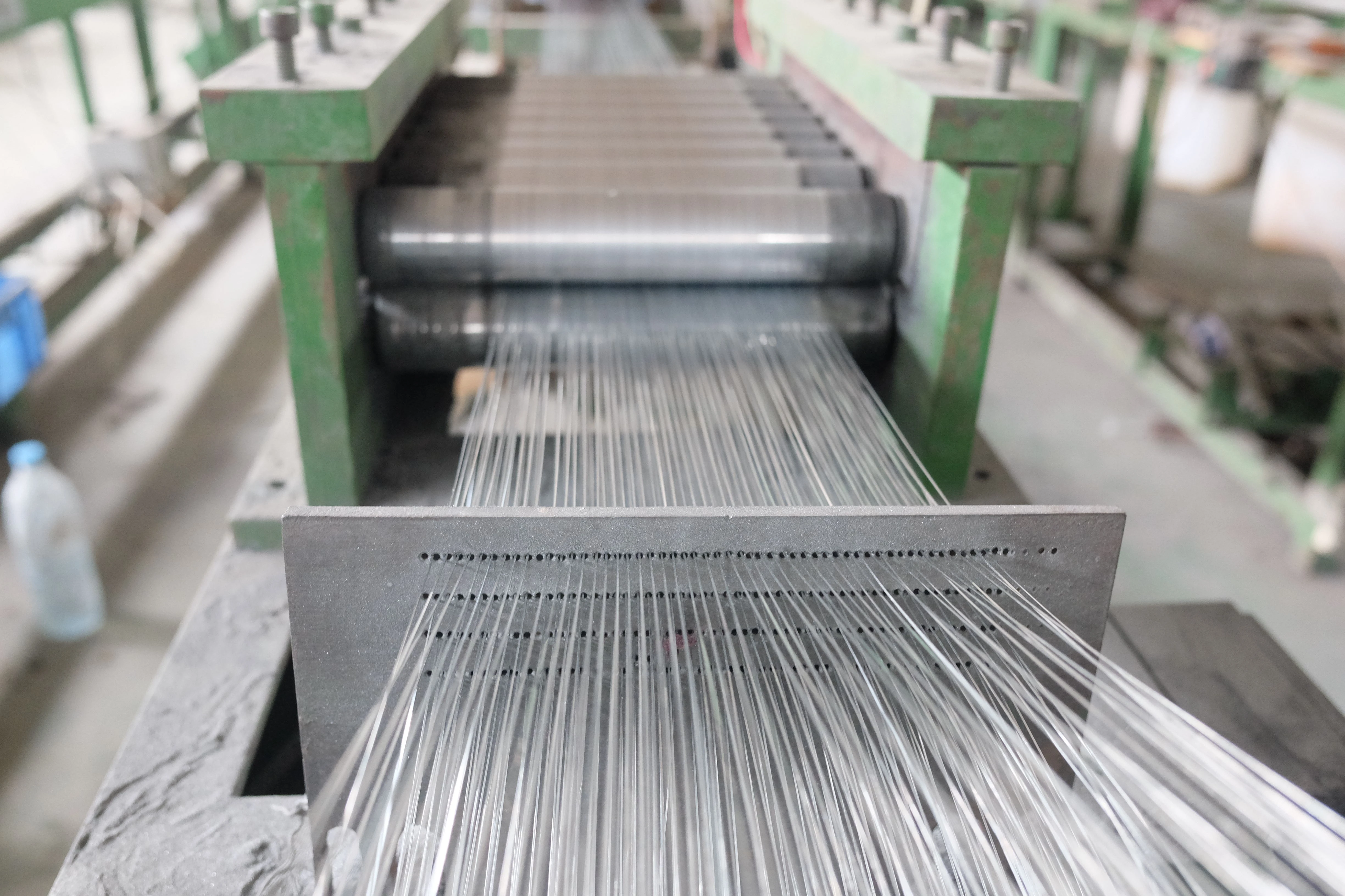 New customer from US for purchased a staple pin machine machine line ...