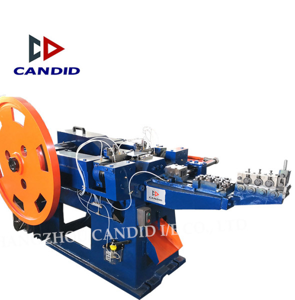 Customer from BURKINA FASO today supervise their ordered nail making machine loading in our factory.