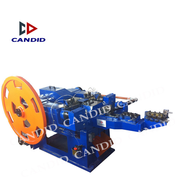 We have finished the production of our Nigeria customer's nail making machine which will shipping on 25th June.