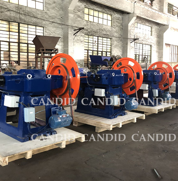 inspection nail making machine for our Salvador customer