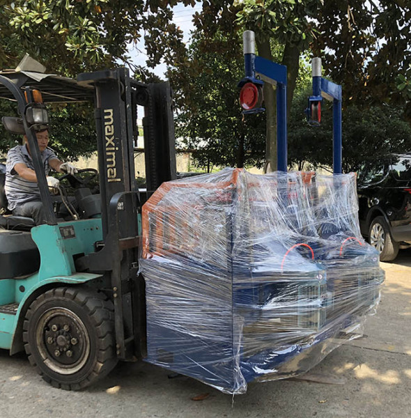 we finished loading container of wire drawing machine and annealing furnace for Nigeria customer.