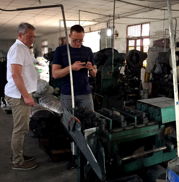 On 23th Oct, our Poland custome visited our factory.