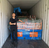 we finished loading container of nail making machine and wire drawing machine for one of our Nigeria customer