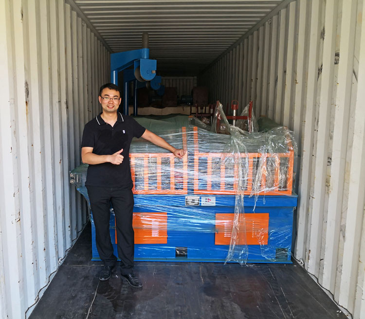 we finished loading container of nail making machine and wire drawing machine for one of our Nigeria customer