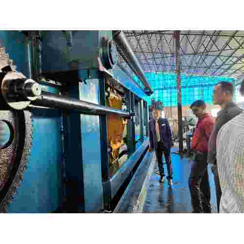 Solution to Ghana customer’s gabion mesh machine