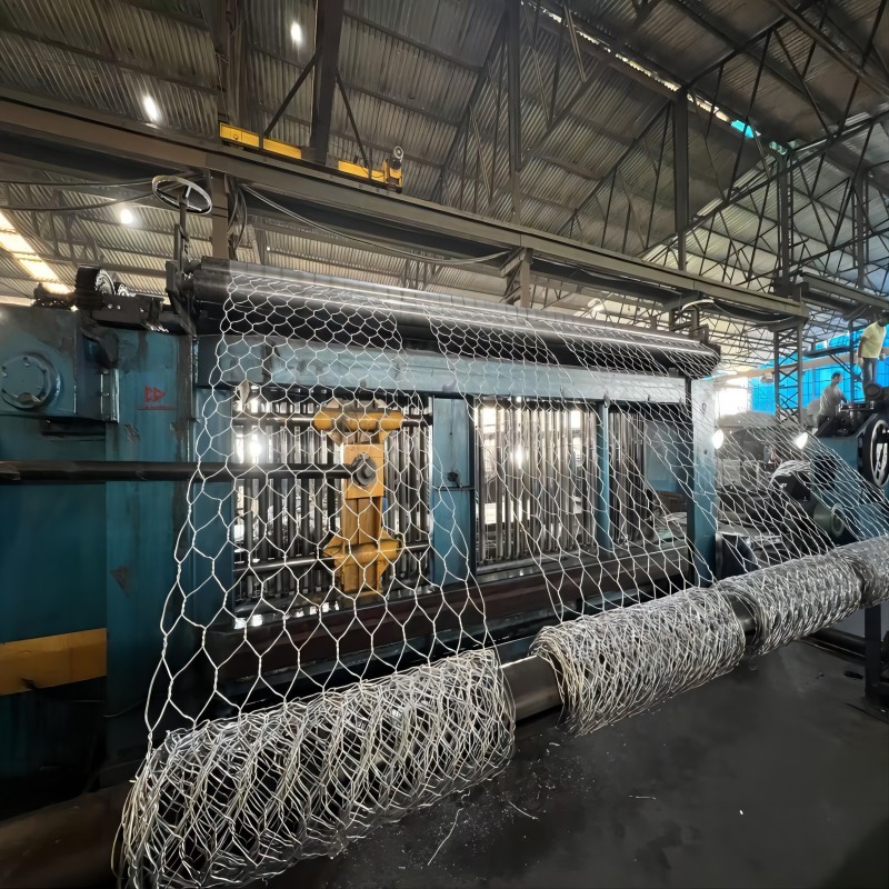 What is the purpose of the gabion machine？