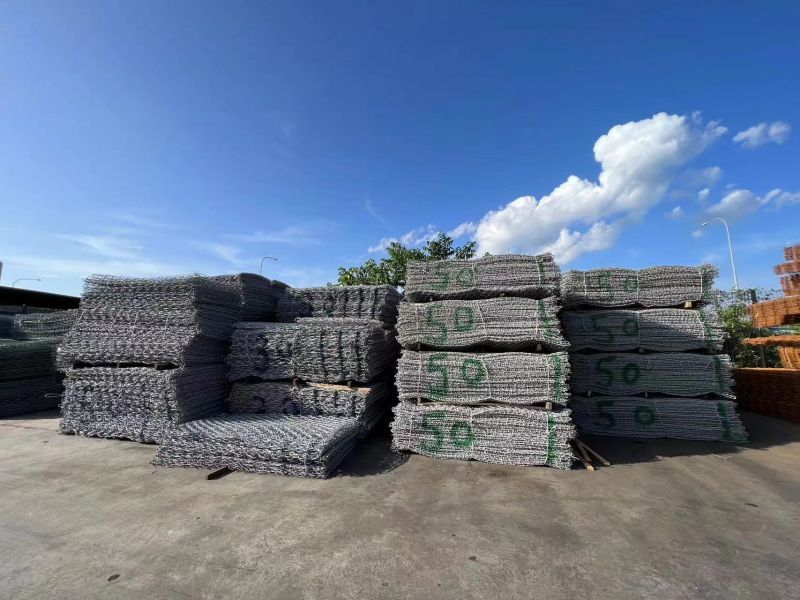 What are the typical uses of gabion mesh?