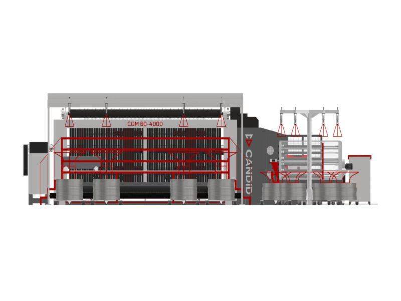 What is the working principle of a Gabion machine?