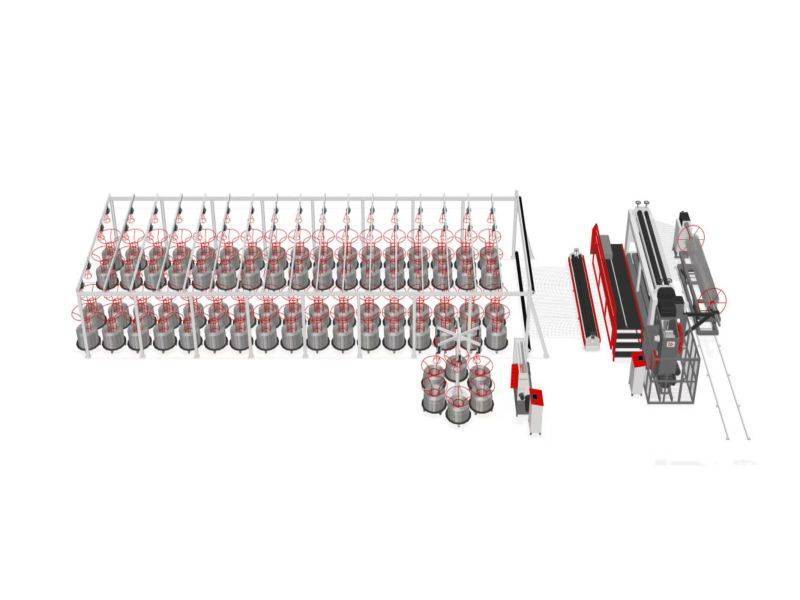 Principle of Gabion Mesh Machine？