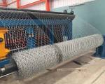 What is the production efficiency of the gabion net machine?